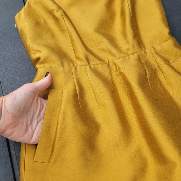 NWT Maeve Chardonnay Sheen Dress 2P - Picture 9 of 15